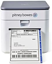 Pitney Bowes Wireless Shipping Label Printer with Built-in Scale, Quality and Trust, PitneyShip™ Cube, Dimensioning Tool, Automatic Label Cutter, Thermal Printing Technology