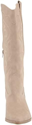 DV Dolce Vita Womens Kindred Western Boot, Stone, 7 US | Image 1