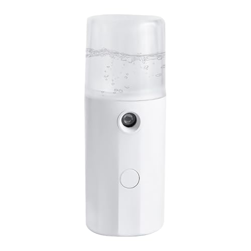 BIUDECO Nano Pulverizador Facial USB Recargable Humidificador de Niebla Fría Portátil 40 Ml Compacto y Práctico para Hidratación Facial Diaria
