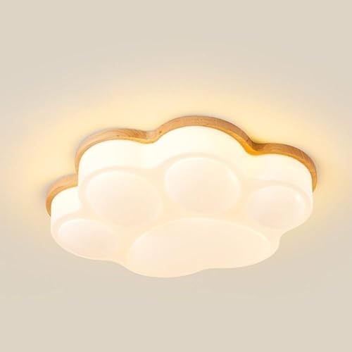 Plafonnier de plafond moderne Laures rond pour gagner de l'espace