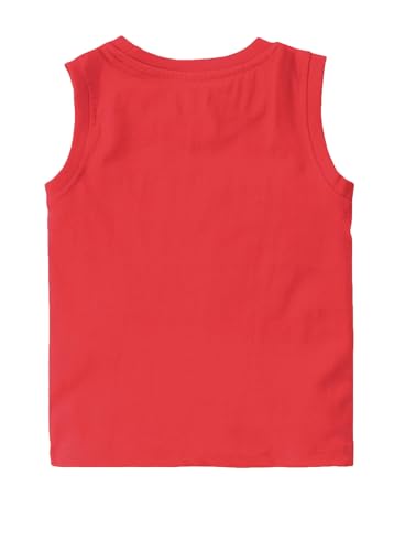 Image of kiddeo Boys Cotton Sleeveless T-Shirts(Pack of 5)