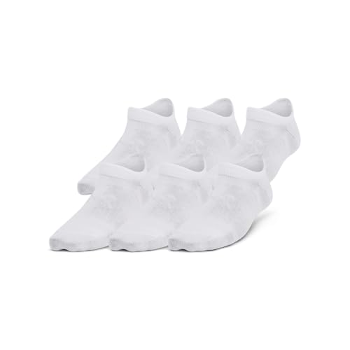 Under Armour Kids' Youth Essential No Show Socks (6 Pairs)