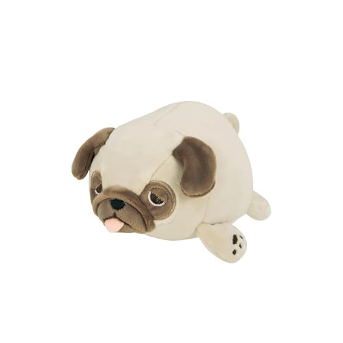 NEMU NEMU Petite Peluche Bulldog - Doudou Chien Hana le Bulldog - Coussin Oreiller à câliner - Ultra doux - Taille S - 11 cm - Peluche Kawaii