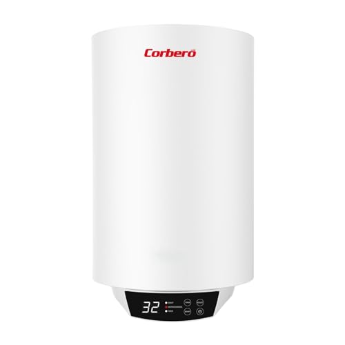 Corberó – Termo Eléctrico Digital | CTWBD50 | 50L | Panel Digital | Función Smart | Termostato Exterior Regulable | Protección Anticorrosión