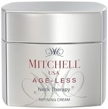 Mitchell USA Anti-Aging Neck Therapy Cream – Firms & Smooths Neck Skin, Reduces Fine Lines | With Lotus Seed Extract & Cocoa Butter | For All Skin Types | 50 g