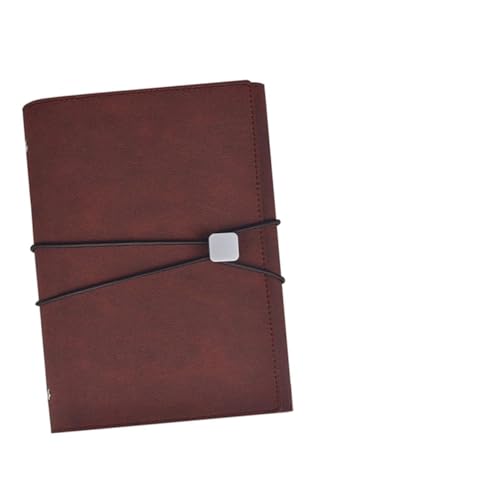Carnet de notes cuir PU avec poche monnaie pour ne plus rien perdre