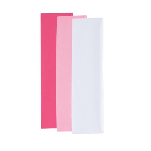 3 Pack Sport Headbands for Women Elastic Soft Fabric Non-Slip Hair Bands for Workout Yoga Running Sports (White+Pink+Rose red)