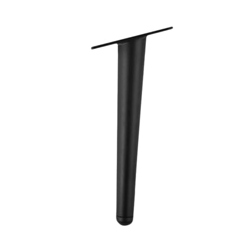 Pies de sofá y patas de mesa metálicas negras de hardware para sustitución DIY 2