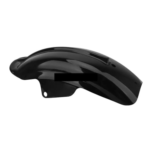 Garde-boue arrière moto en plastique ABS noir pour Bobber et Cafe Racer