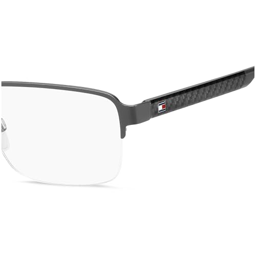 Gafas de lectura Tommy Hilfiger 109447 KB7 55 con montura gris rectangular elegante 4