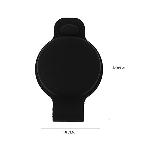 PartyKindom Siliconen hoesje voor AirTags Pet Cover Hondenhalsband Compatibel voor AirTags (zwart) - Image 8