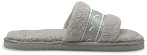 PUMA Womens Fluff Remix Slide Casual Sandals Casual - Grey4