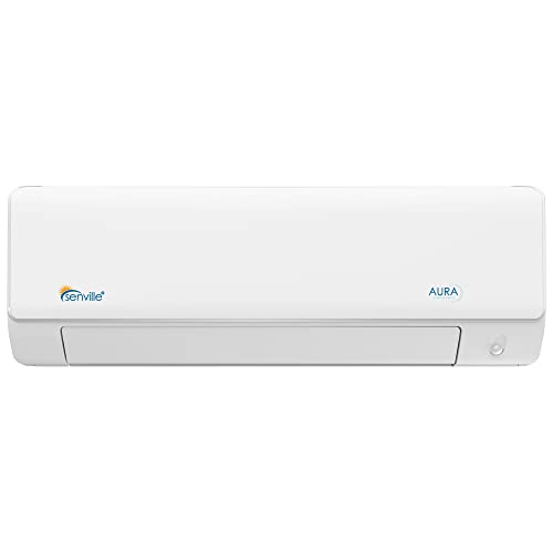 Senville 28000 BTU Dual Zone Mini Split Air Conditioner Heat Pump, 2 Ton, Works with Alexa, White - Additional View