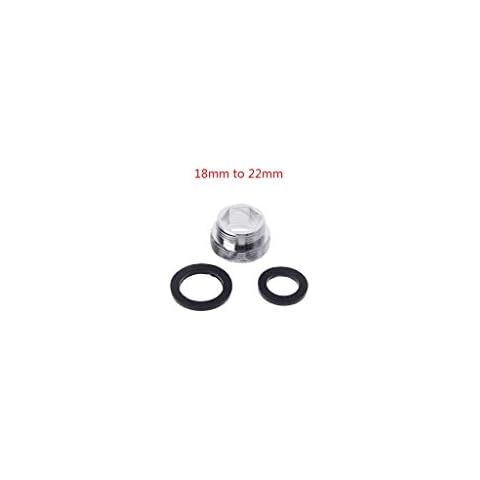 JENOR Solid Metal Adaptor Outside Thread Water Saving Kitchen Faucet Tap Aerator Connector Cover