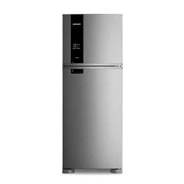 Geladeira Brastemp Frost Free Duplex A+++ 463 litros cor Inox com Fresh Box e Cold Room - BRM55FK 220V