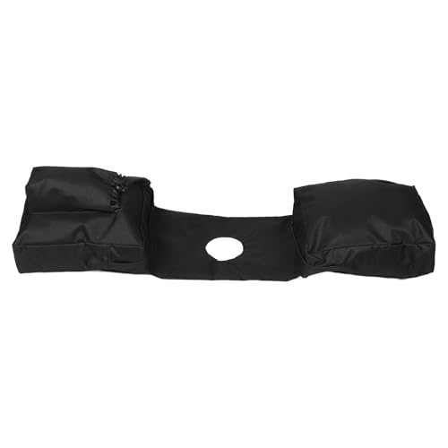 Alforja para moto y ATV de tela Oxford 600D con doble bolsillo y colgante frontal para herramientas, organizador para deportes todoterreno miniatura 1