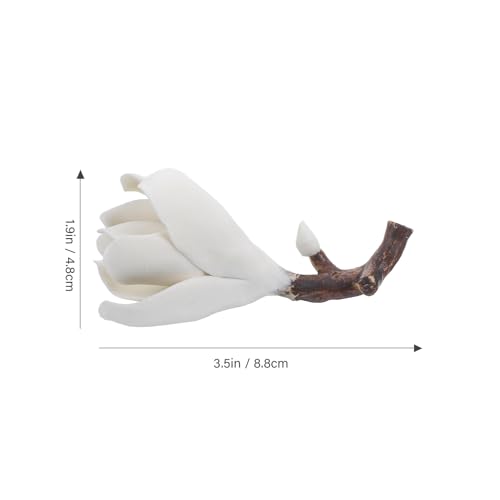 Image of LALAFINA Paint Brush Rest: Ceramic Chinese Calligraphy Brush Rest - Flower Paintbrush Holder for Calligraphy Practice Supplies