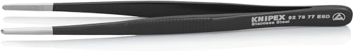 KNIPEX Universalpinzette ESD Mattiert Geriffelt 145 mm...