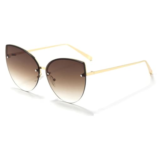 Lunettes de soleil UV400 sans monture avec verres haute protection