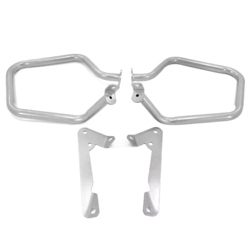 Compatible Con Para R1200RT R1200 RT 2014 2015 2016 2017 2018 2019 2020 Protector Motor De Motocicleta Barra De Choque Marco Parachoques Carenado Barras Protectoras Barra Choque Motocicleta(Silver,Rea