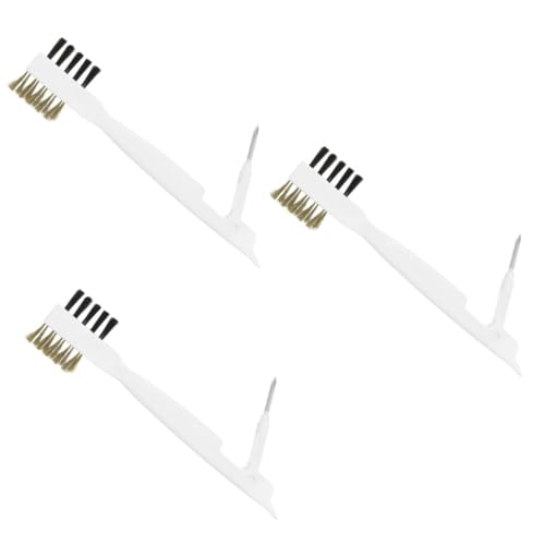 FOMIYES 3pcs Wire Brush Stove Cleaning Tool Scrubber for Gas Stoves Window Grooves and Tiles Deep Crevice Cleaner Household Brush for Efficient Cleaning