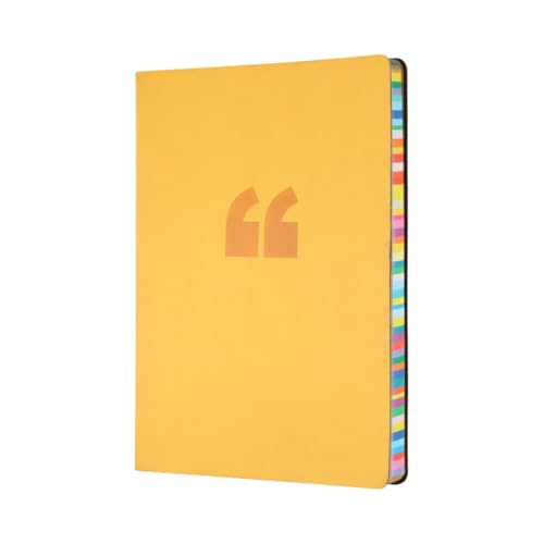 Collins - Edge Rainbow - Notebook A5 Ruled - Yellow - Ed15R.45