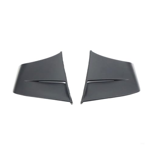 Déflecteur d'aileron avant moto universel kit d'ailes de spoiler pour carénage noir