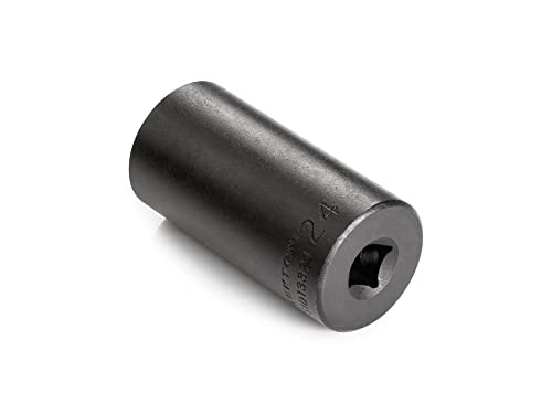 Image of TEKTON 3 /8 Inch Drive x 24 mm Deep 12-Point Impact Socket | SID13324