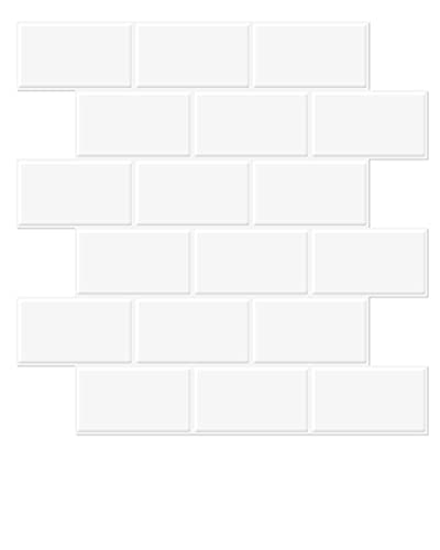 image for LONGKING Premium Thicker Design Peel and Stick Tile for Kitchen Backsp