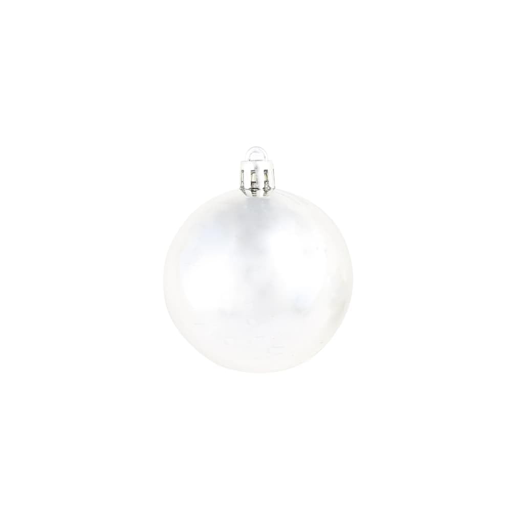 Artículo para el hogar y el jardín, bolas de Navidad, 100 unidades, plateado/dorado