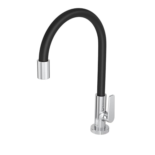 Torneira Mesa Cozinha Deca Motion Cromado/Preto - Deca