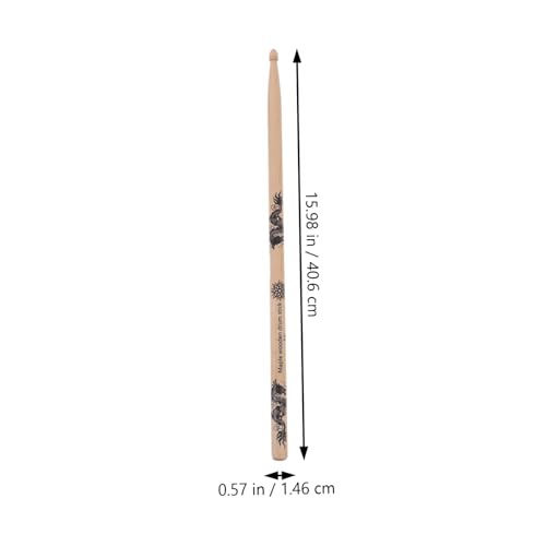 Baquetas Holibanna Maple Wood 5A para batería 2 piezas miniatura 2