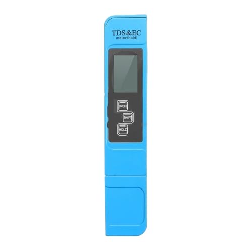 TDSメーター デジタル水質テスター 0-9990ppm 飲料水品質分析モニター フィルター迅速テスト 水槽 水耕栽培 プール(Orange)