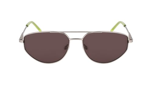 Dkny Dk117S Occhiali, Satin Silver, Taglia Unica Donna