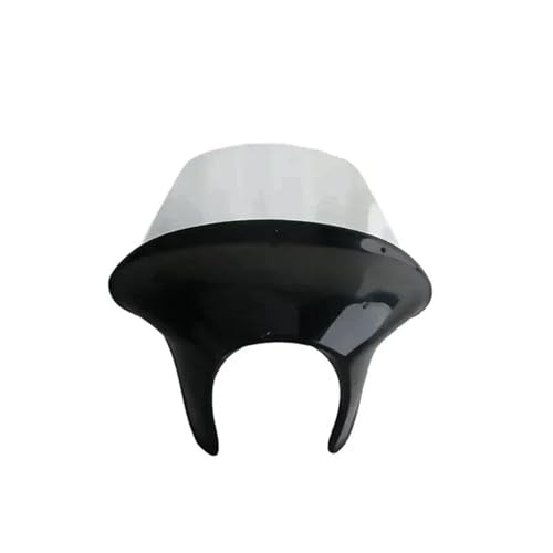 EIORRIMEQE For �_�C�i�X�g���[�g BOB FXDB/I 2006-2017�N�� �o�C�N�p �w�b�h���C�g �E�C���h�X�N���[�� �t�F�A�����O �v���e�N�V���� �E�C���h�f�t���N�^�[ �I�[�g�o�C�p ���h �E�C���h�V�[���h(C-Long Gray)