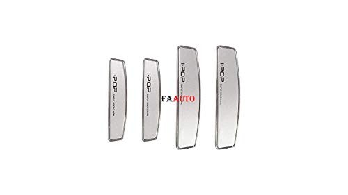 Image of I POP Silver Stylish Door Protector,Edge Guard,Scratch Guard for Hyundai Venue (Set of 4 Pcs)
