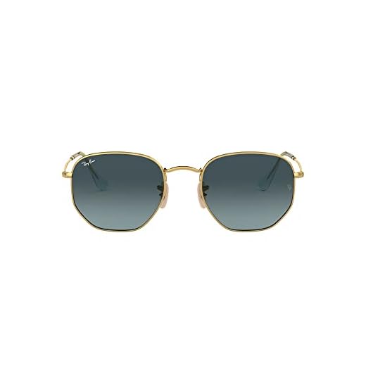 Ray-Ban 0RB3548N Gafas de Sol, Gold, 50 Unisex