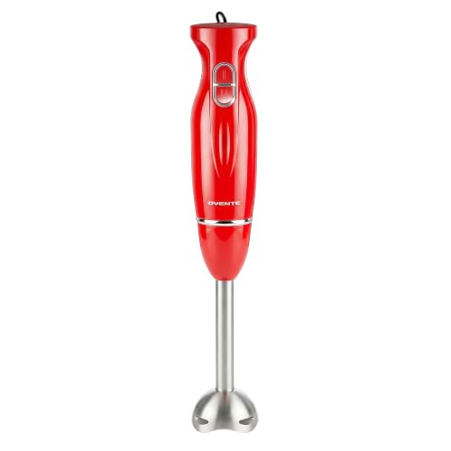 OVENTE Electric Corded Hand Blender, 300W with...