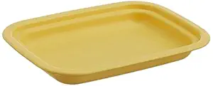 Signoraware Small Serving Tray, Lemon Yellow, Plastic, 1 Piece