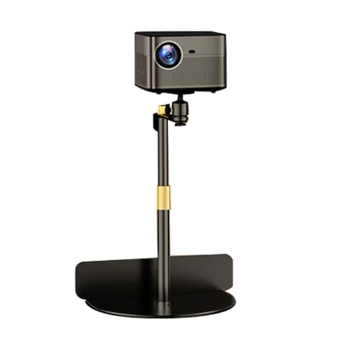 Supporto Regolabile per Proiettore con Vassoio Multi-Angolo per Proiettori e Altoparlanti Ideale per LUso Domestico e in Ufficio. B