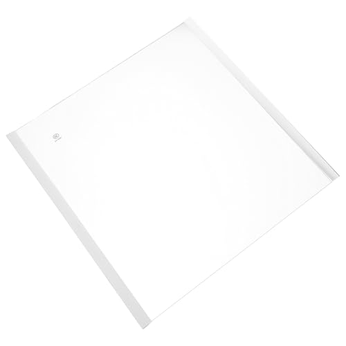 Étagère en verre anti-rouille Kichvoe en plaque de verre trempé solide pour frigo et cuisine