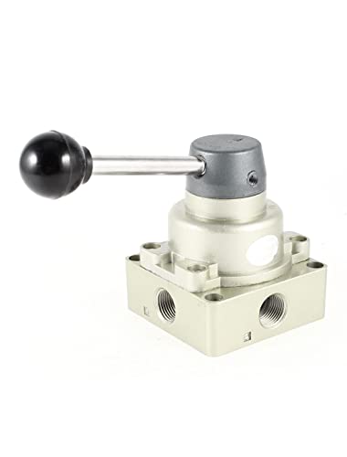 Vanne de Commutation Manuelle HV-04 3/8PT de Commande Pneumatique - 3