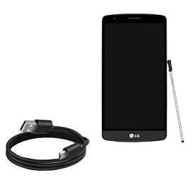 BoxWave Cable Compatible with LG G4 - DirectSync Cable, Durable Charge and Sync