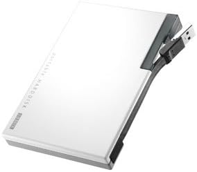 Amazon I O Data Usb3 0 2 0接続 ポータブルhdd ケーブル収納カクうす スノーホワイト 500gb Hdpv Ut500wb アイ オー データ Usbケーブル 通販