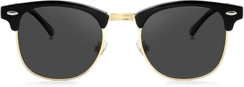 Image of Desire Semi Rimless Sunglasses Half Frame Sun Glasses Club master Shades for Women Men UV400 Protection