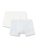 Petit Bateau Jungen A054Z Packung mit 2 Milleraies-Baumwollboxershorts für kleine, Borrador Marshmallow + Marshmallow, 12 Jahre (2er Pack)