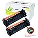 INK4WORK Compatible [with Chip] Replacement for HP CF217A 17A Toner Cartridge for Laserjet Pro M102a M102w M130a M130fn M130fw M130nw (Black, 2-Pack)