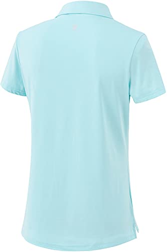 Womens Golf Polo Shirts Short Sleeve Ladies Golf Apparel Moisture Wicking Womans Tennis Tshirts Golf Tops X-Small #TOP3