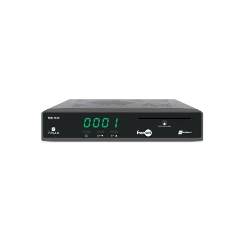 Récepteur FRANSAT HD THR7630 d'origine Télévision 305163 TRIAX Télévision 305163 TRIAX