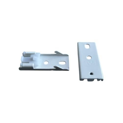 Image of Jangirh Basics L Patti / Bracket for Holding Track Curtain Channel Ceiling Bracket 2 pcs (Ceiling Bracket, 2.0 Cm)